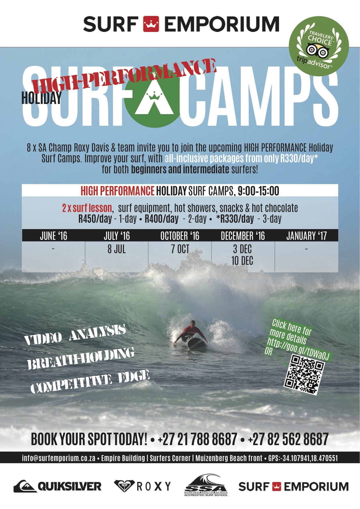 High Perf Surf Camp